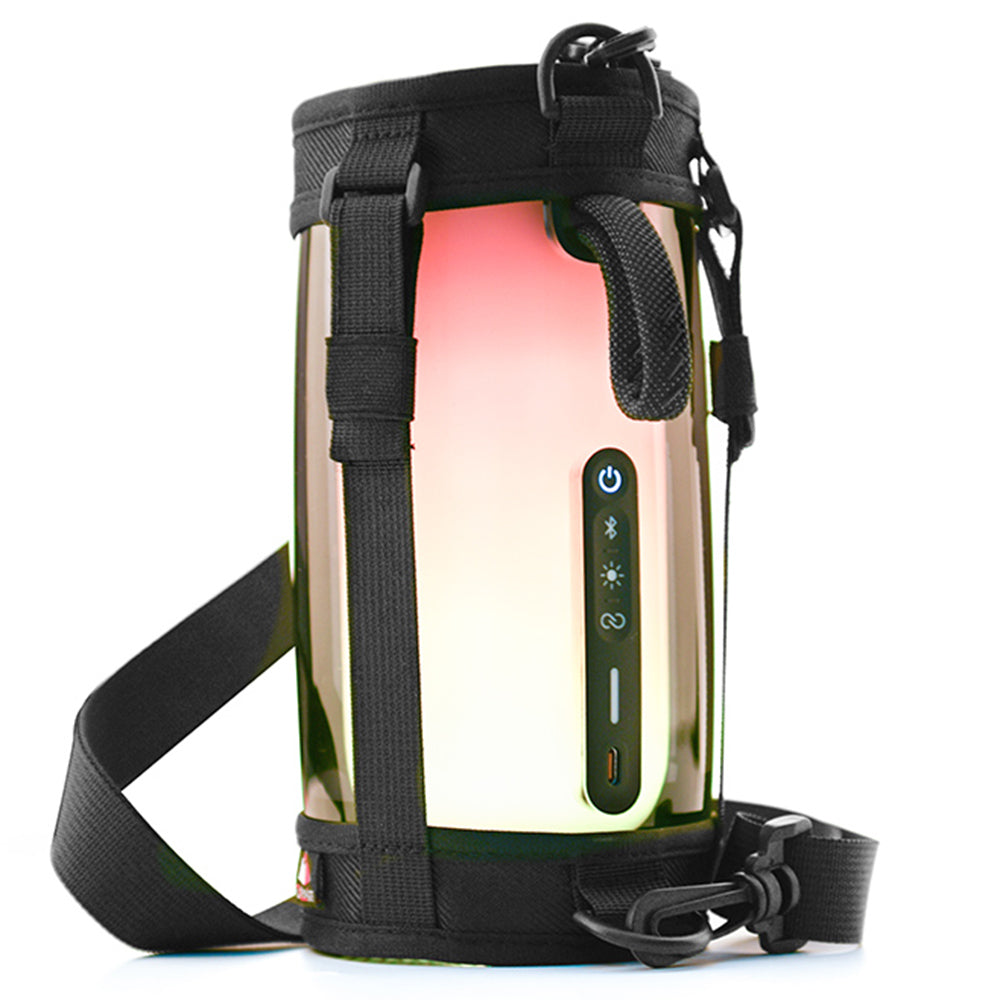 TXESIGN Silicone Carrying Case For JBL Pulse 5 Bluetooth Speaker Anti-scratch Protective Cover Sleeve Shoulder Bag TXESIGN Silicone Carrying Case For JBL Pulse 5 Bluetooth Speaker Anti-scratch Protective Cover Sleeve Shoulder Bag